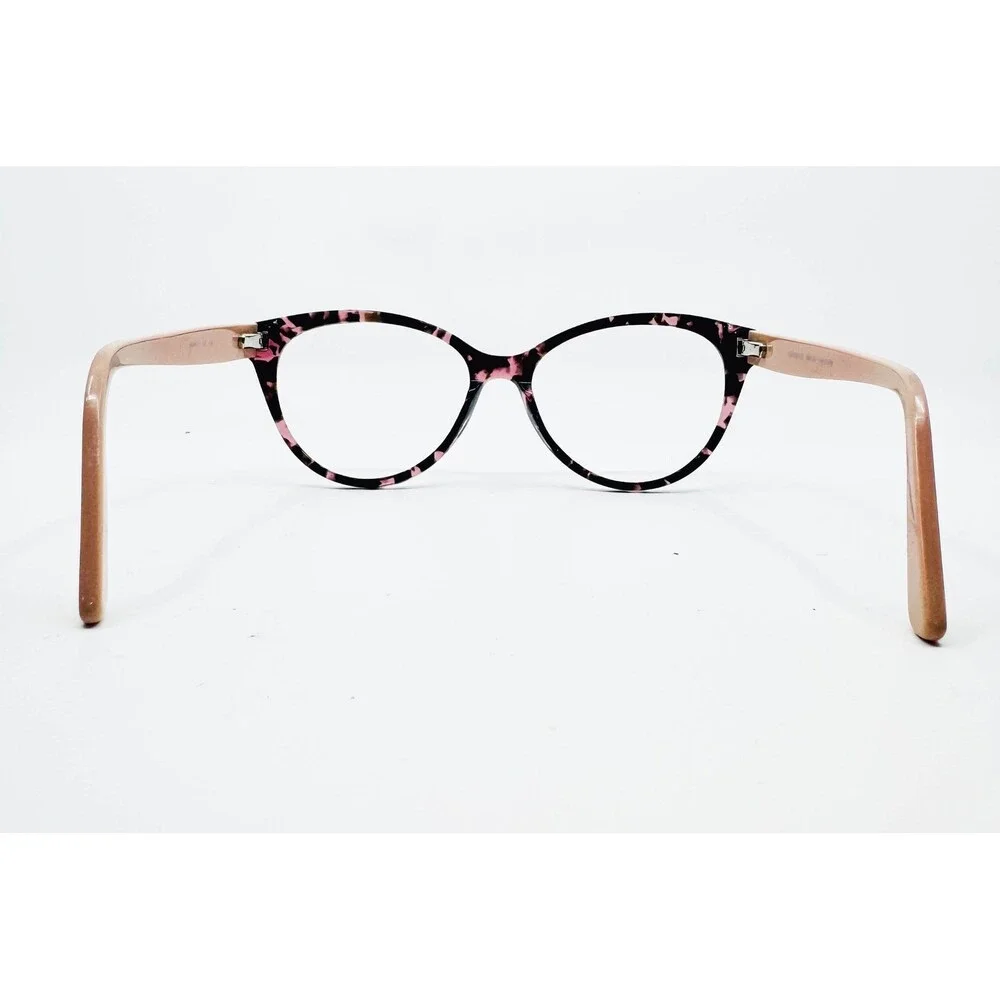 Ale by Alessandra Eyeglasses Womens Pink Tortoise Cat Eye Frames 54-16-135